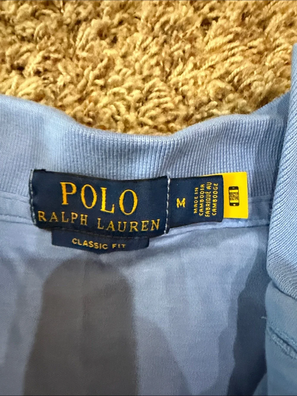 Ralph Lauren Light Blue Men's Polo Shirt